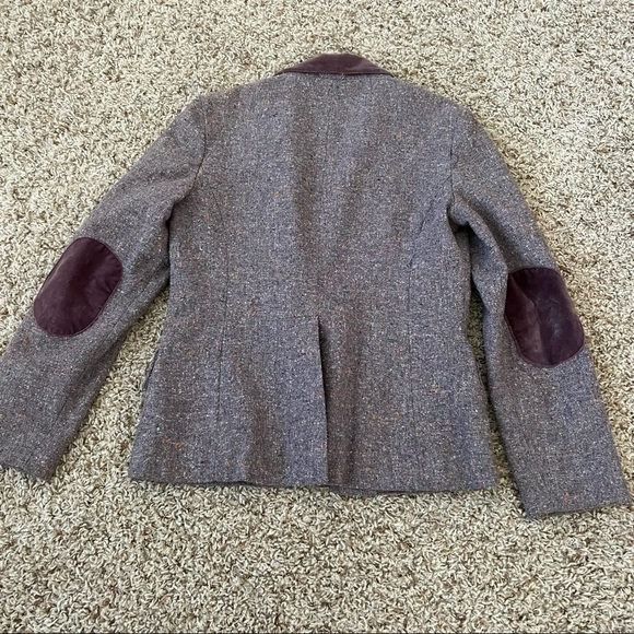 Vintage Brooks Women's Sz 11 3 Pc Multi Wool Blazer Suit Jacket Skirt Pants Set - Picture 4 of 11